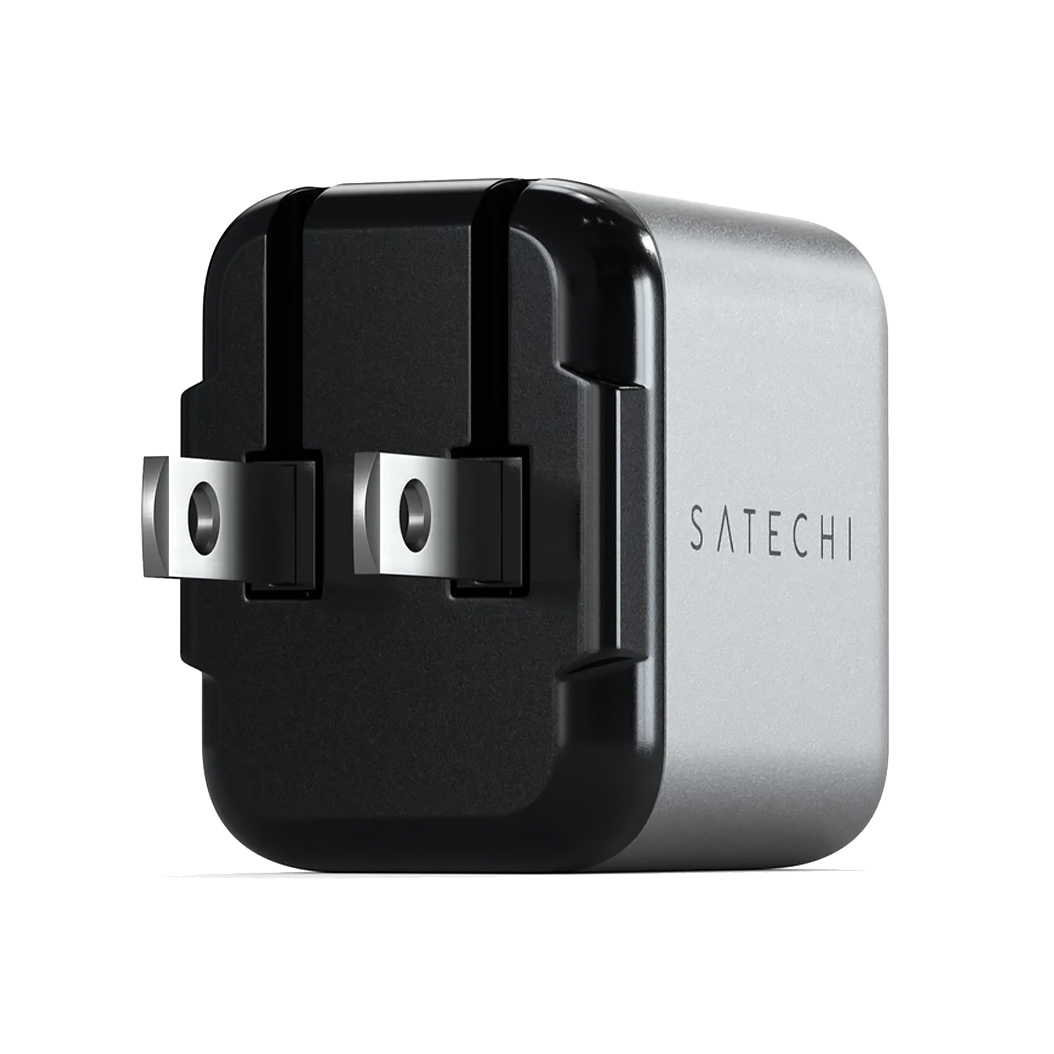 Сетевое зарядное устройство Satechi 20W USB-C PD Wall Charger Space Gray - цена, характеристики, отзывы, рассрочка, фото 3