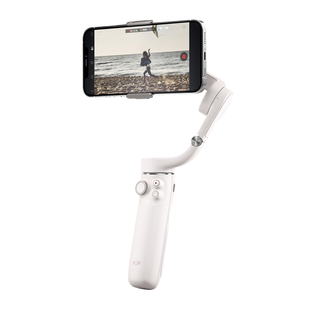 Ручний триосьовий стабілізатор для смартфонів DJI Osmo Mobile 5 Sunset White - ціна, характеристики, відгуки, розстрочка, фото 5