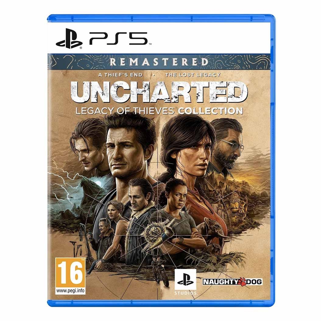 Игра Uncharted Legacy of thieves Collection (Blu-ray) для PS5