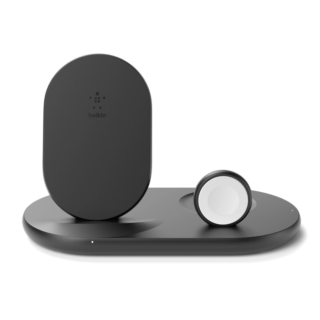 Беспроводное зарядное устройство Belkin Boost Up 3-in-1 Wireless Charger Black