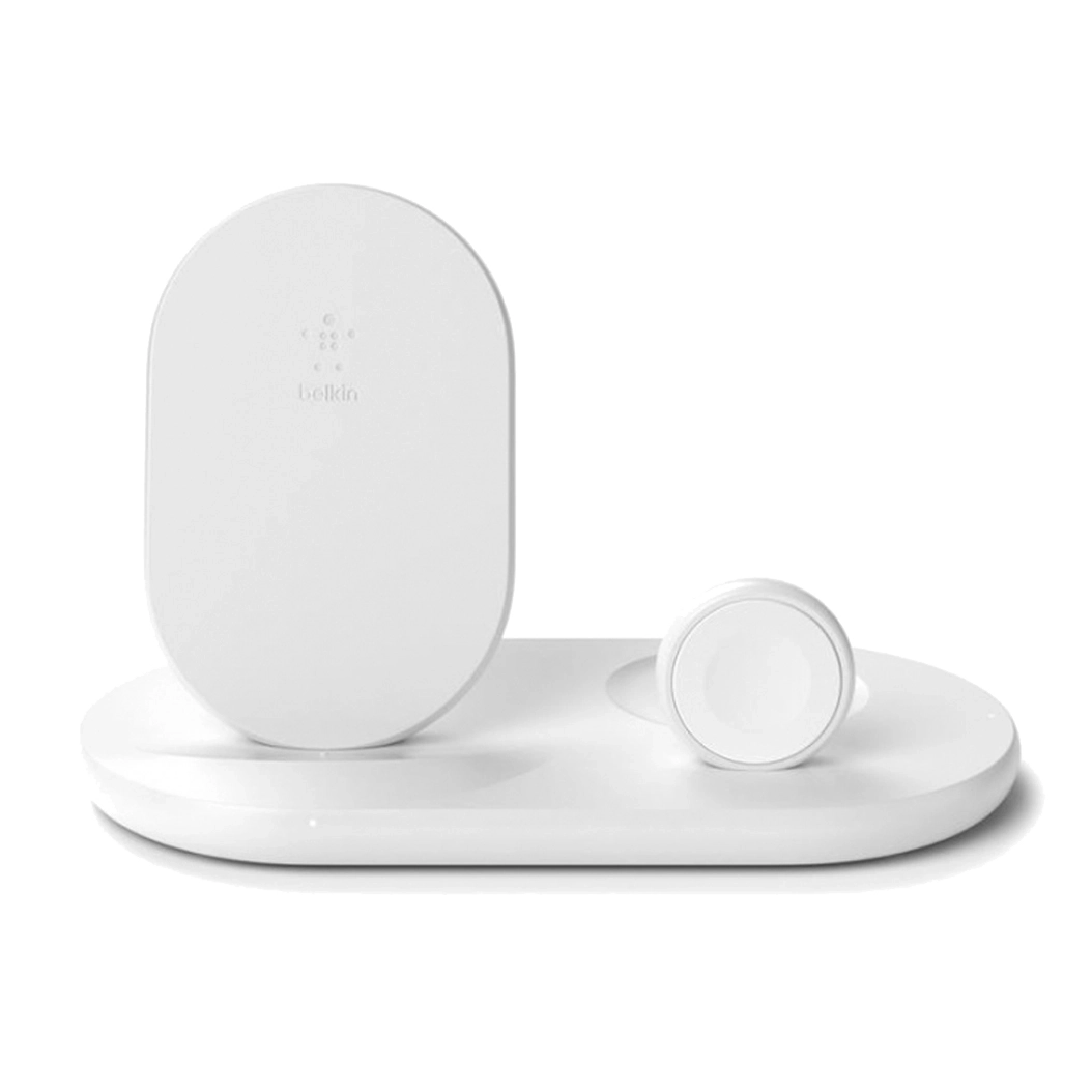 Беспроводное зарядное устройство Belkin Boost Up 3-in-1 Wireless Charger White