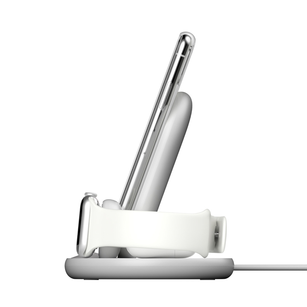 Беспроводное зарядное устройство Belkin Boost Up 3-in-1 Wireless Charger White - цена, характеристики, отзывы, рассрочка, фото 7