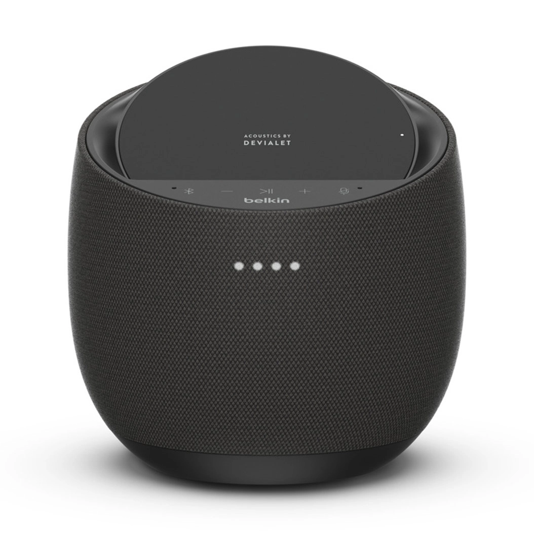 Портативная акустика Belkin + беспроводная зарядка Devialet Soundform Elite Black