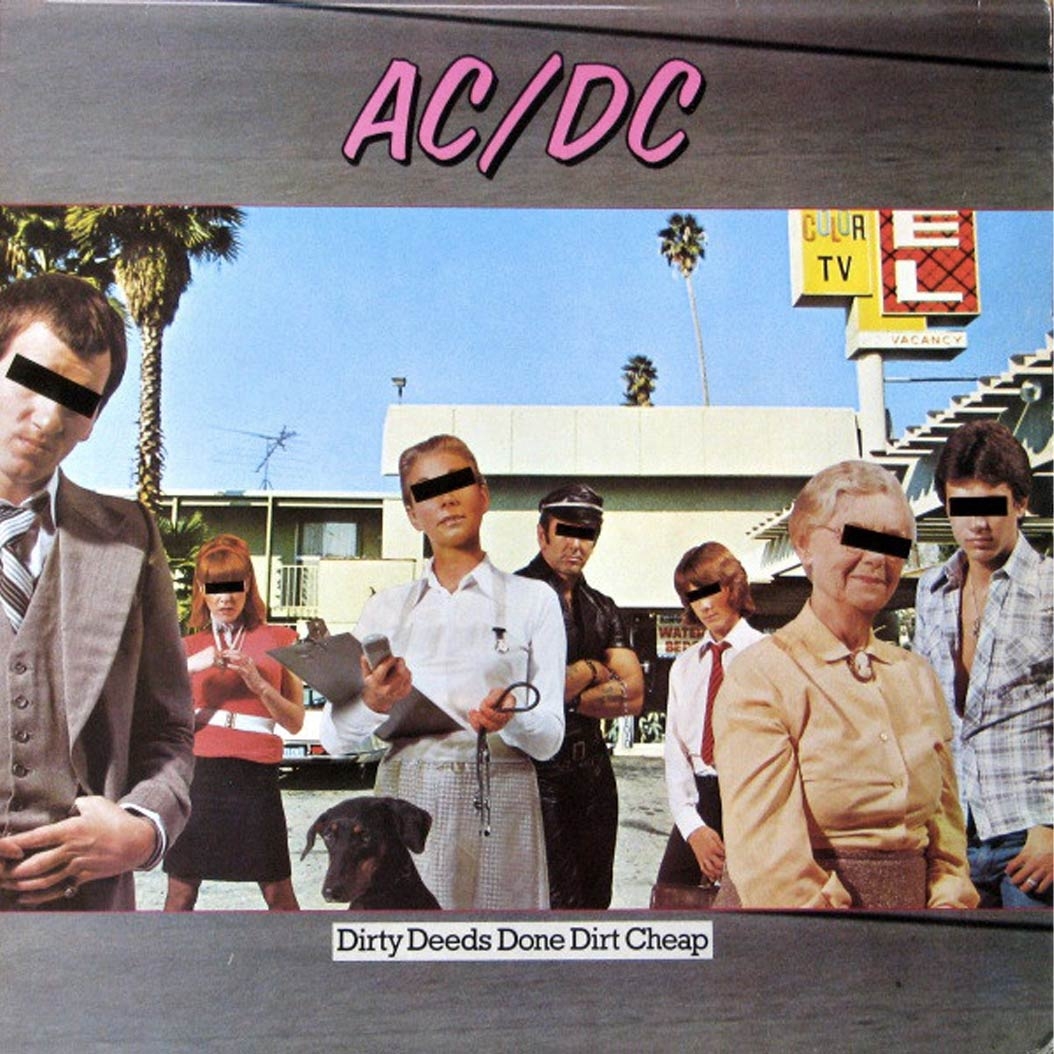 Вінілова платівка AC/DC – Dirty Deeds Done Dirt Cheap