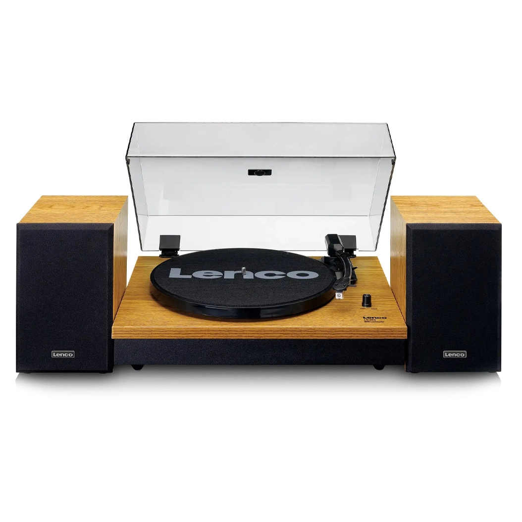 Вініловий програвач Lenco LS-300 Wood - цена, характеристики, отзывы, рассрочка, фото 1