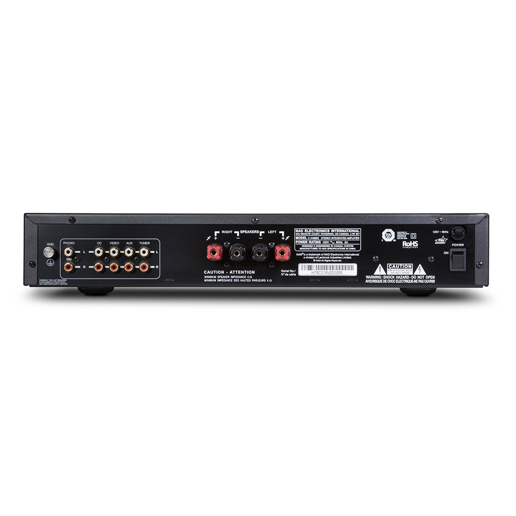Стерео-підсилювач NAD C 316 BEE V2 Stereo Integrated Amplifier