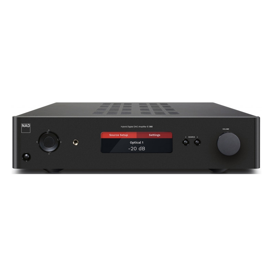 Стерео підсилювач NAD C 368 Stereo Integrated Amplifier - ціна, характеристики, відгуки, розстрочка, фото 1