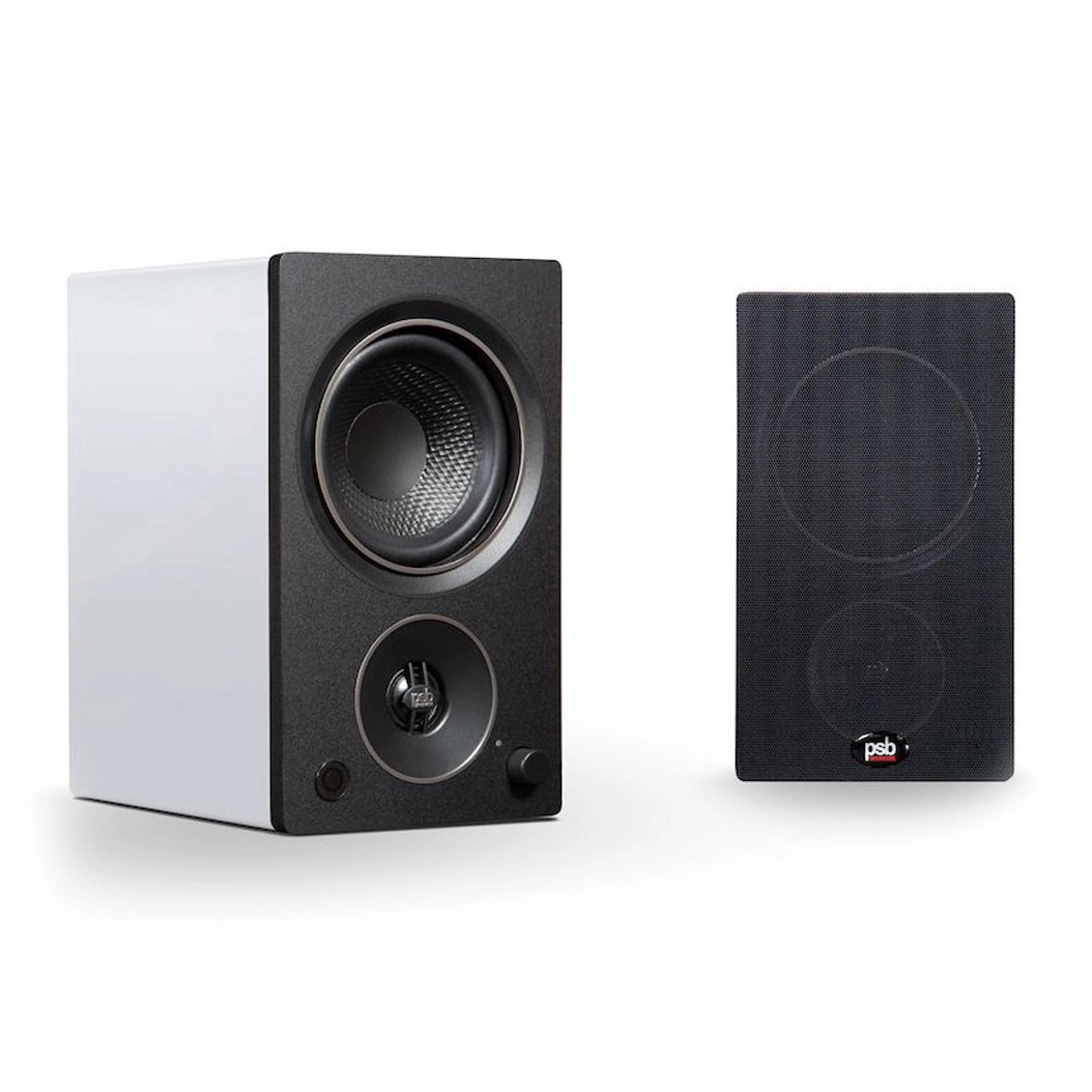 Активная полочная акустика PSB Alpha AM3 Matte White - цена, характеристики, отзывы, рассрочка, фото 1
