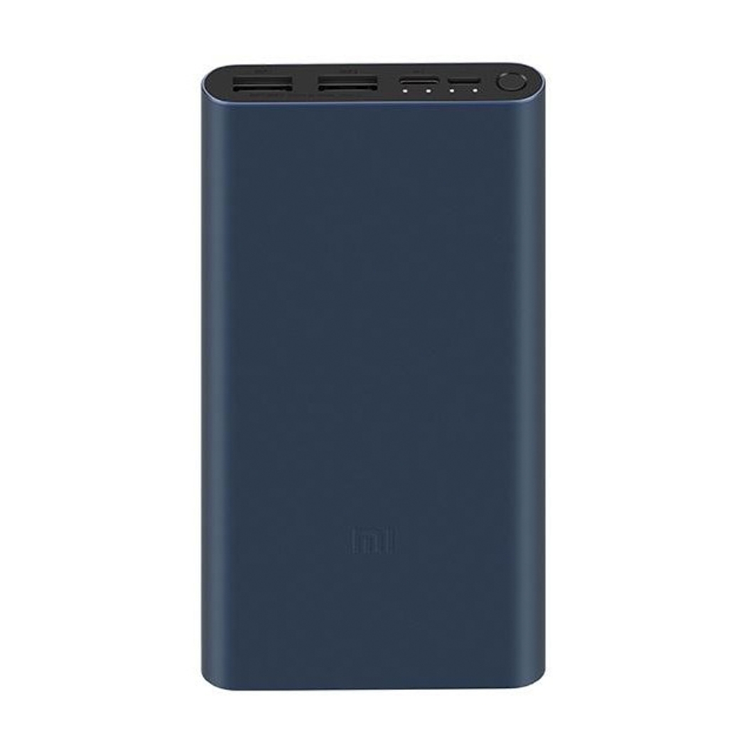 Зовнішній акумулятор Xiaomi Mi Power Bank 3 10000 mAh 2-USB PLM13ZM Black - ціна, характеристики, відгуки, розстрочка, фото 1
