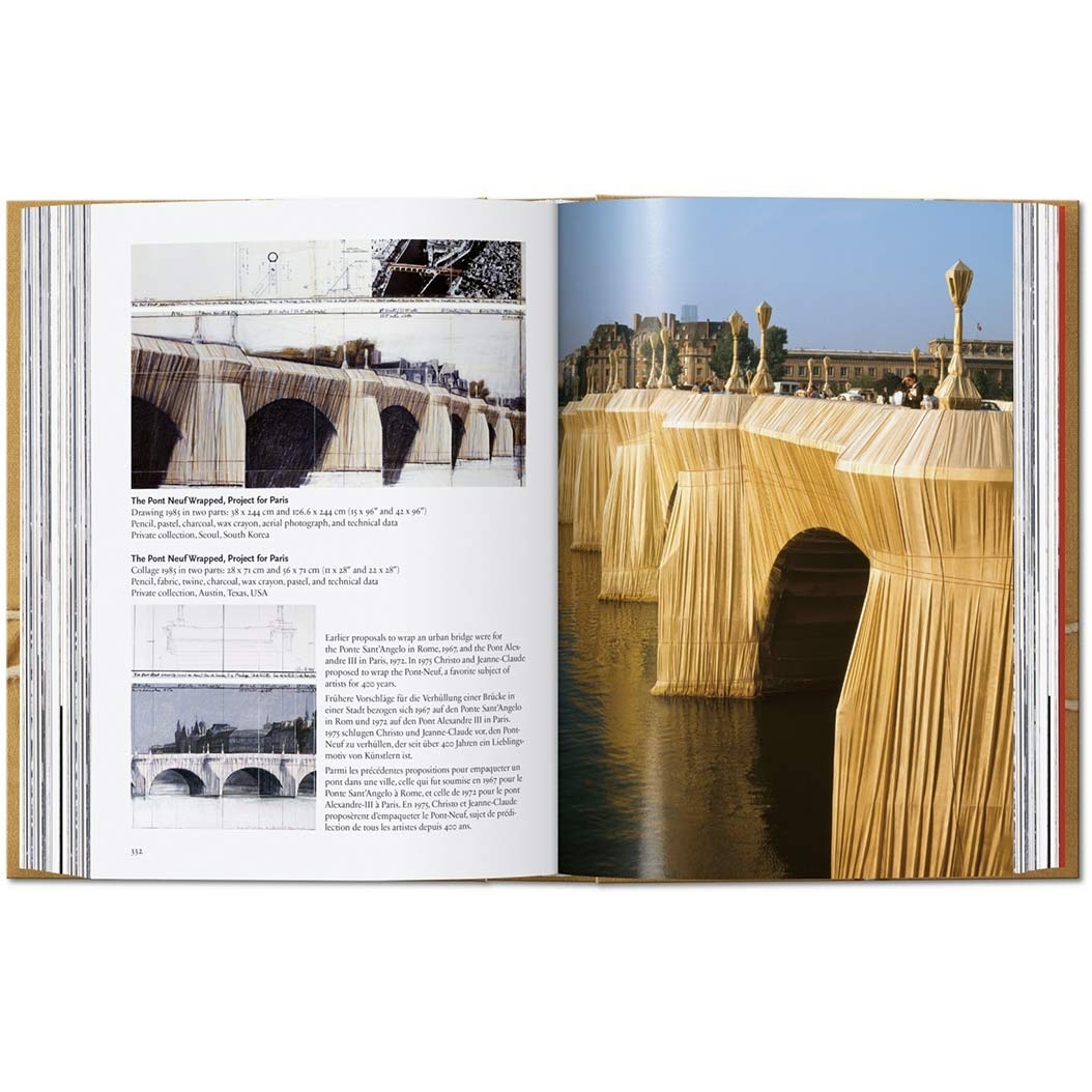 Книга Taschen Wolfgang Volz: Christo and Jeanne-Claude. 40th Ed. - ціна, характеристики, відгуки, розстрочка, фото 3