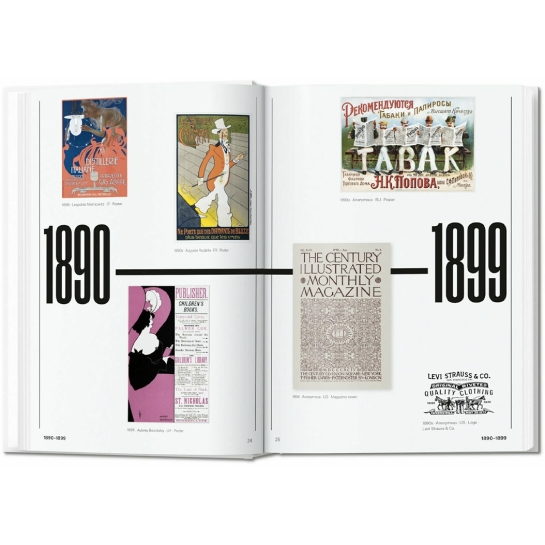 Книга Taschen Jens Muller: The History of Graphic Design. 40th Ed. - ціна, характеристики, відгуки, розстрочка, фото 2