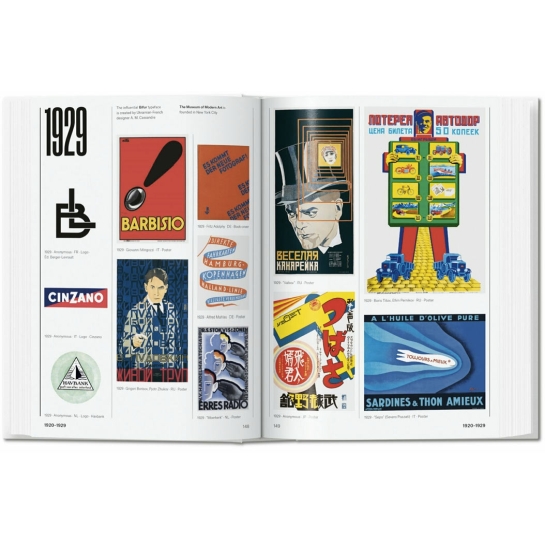 Книга Taschen Jens Muller: The History of Graphic Design. 40th Ed. - ціна, характеристики, відгуки, розстрочка, фото 3