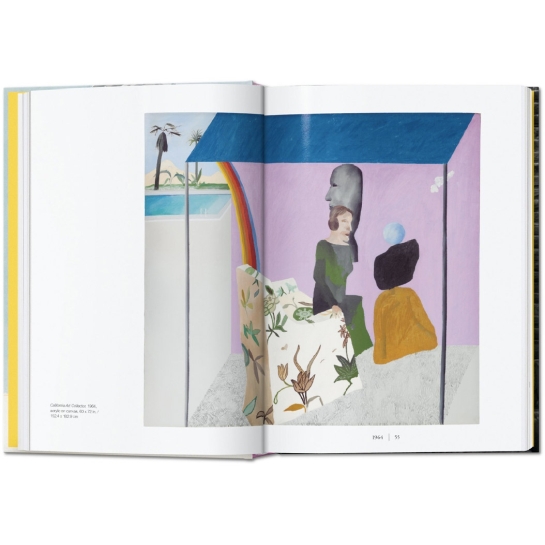 Книга Taschen David Hockney. A Chronology. 40th Ed. - ціна, характеристики, відгуки, розстрочка, фото 3