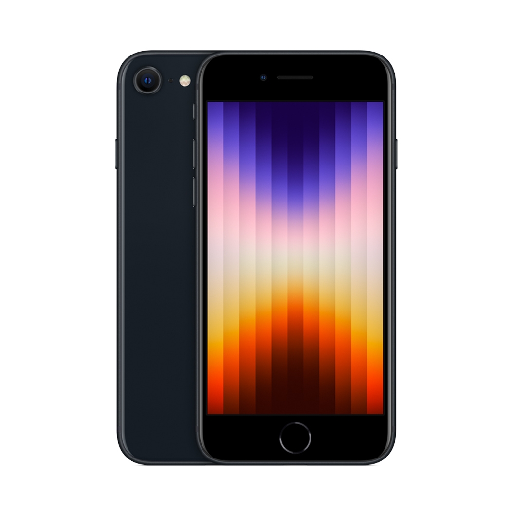 Apple iPhone SE 3 128Gb Midnight - ціна, характеристики, відгуки, розстрочка, фото 1