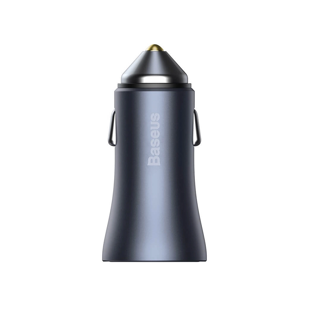 Автомобильное зарядное устройство Baseus Golden Contactor Pro 40W Charger with USB to Type-C Cable Grey