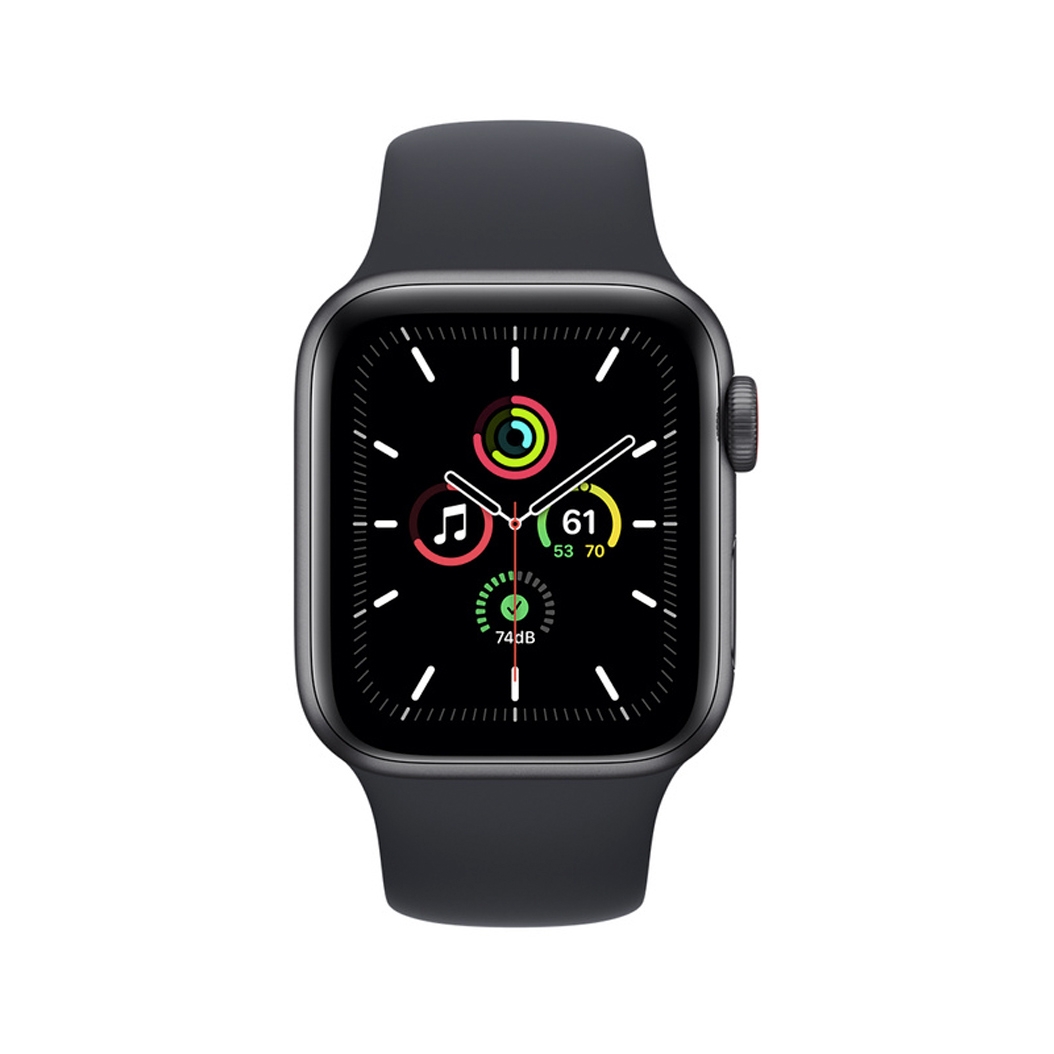 Смарт-годинник Apple Watch SE + LTE 40mm Space Gray Aluminum Case with Midnight Sport Band - ціна, характеристики, відгуки, розстрочка, фото 2