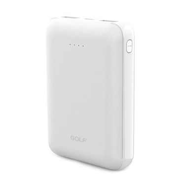 Зовнішній акумулятор Golf G62 10000 mAh White - цена, характеристики, отзывы, рассрочка, фото 1