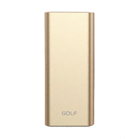 Зовнішній акумулятор Golf G68 10000 mAh Gold - ціна, характеристики, відгуки, розстрочка, фото 1