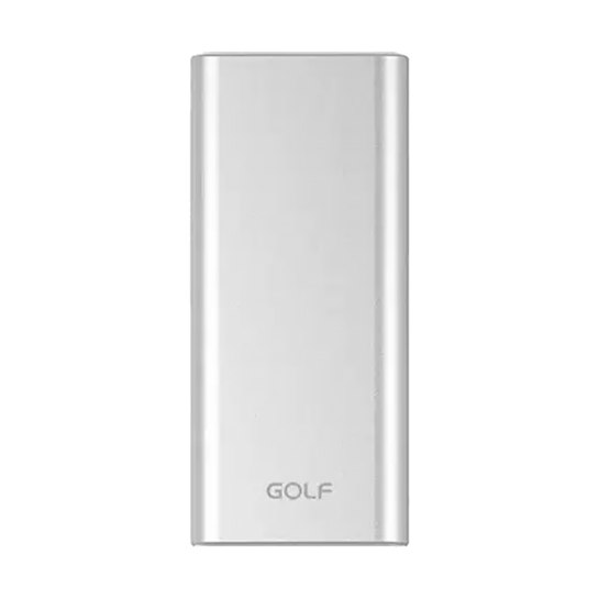 Зовнішній акумулятор Golf G68 10000 mAh Silver - ціна, характеристики, відгуки, розстрочка, фото 1