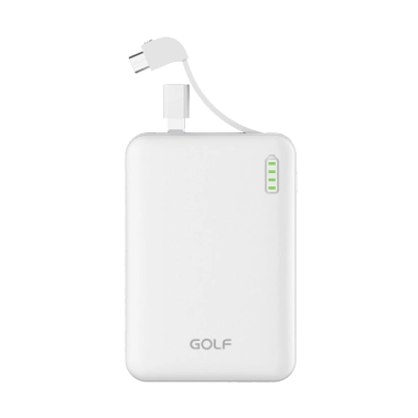 Внешний аккумулятор Golf G73 10000 mAh White - цена, характеристики, отзывы, рассрочка, фото 1