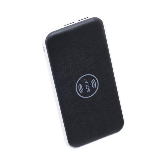 Зовнішній акумулятор Golf Wireless GF-W2 8000 mAh Black - ціна, характеристики, відгуки, розстрочка, фото 1