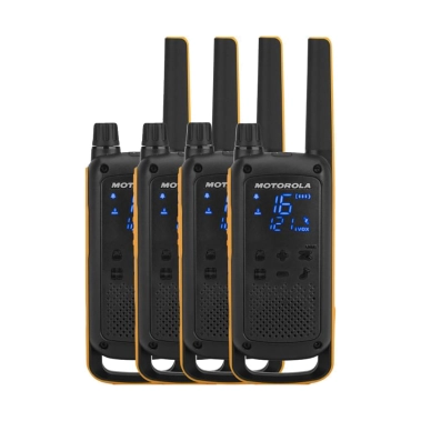Портативна рація Motorola TALKABOUT T82 Extreme QUAD Yellow Black - цена, характеристики, отзывы, рассрочка, фото 1