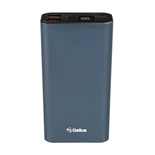 Зовнішній акумулятор Gelius Pro Edge 3 PD 20000 mAh Dark Blue - ціна, характеристики, відгуки, розстрочка, фото 2
