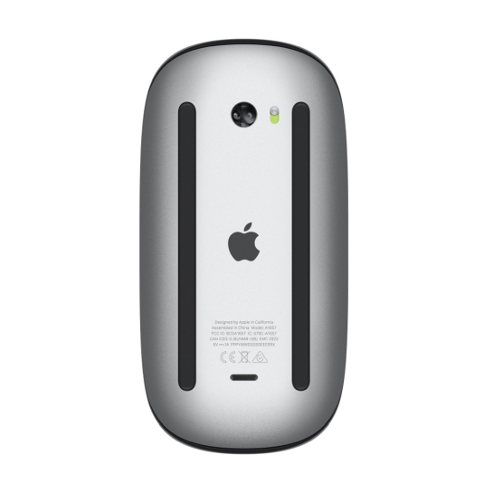 Бездротова миша Apple Magic Mouse with Multi-Touch Surface Black - ціна, характеристики, відгуки, розстрочка, фото 2