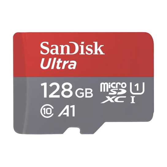 Карта пам'яті MicroSDXC 128 Gb SanDisk Ultra (class 10 A1) with adapter (UHS-1) 120 MB/s - ціна, характеристики, відгуки, розстрочка, фото 2