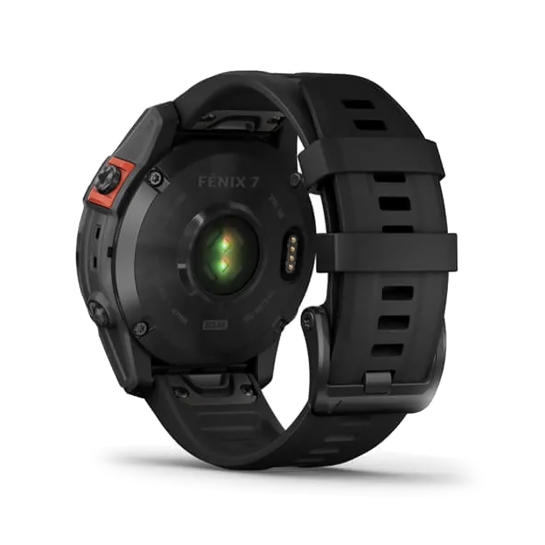 Спортивний годинник Garmin Fenix 7 Solar Slate Gray with Black Band - ціна, характеристики, відгуки, розстрочка, фото 6