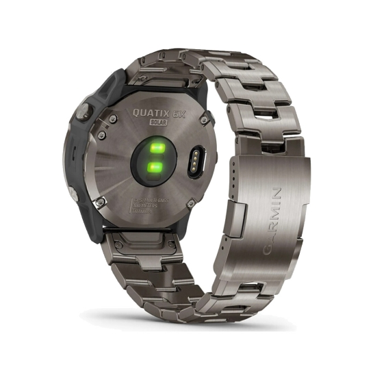 Спортивний годинник Garmin Quatix 6X Solar Titanium with Titanium Band - ціна, характеристики, відгуки, розстрочка, фото 6