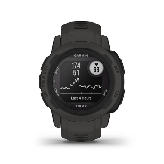 Спортивные часы Garmin Instinct 2S Solar Graphite - цена, характеристики, отзывы, рассрочка, фото 2