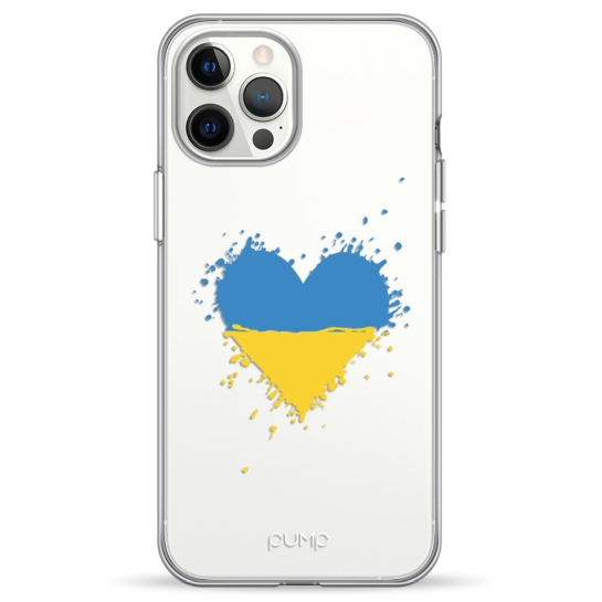 Чохол Pump UA Transparency Case for iPhone 12 Pro Max Sertse Light Blue - ціна, характеристики, відгуки, розстрочка, фото 1