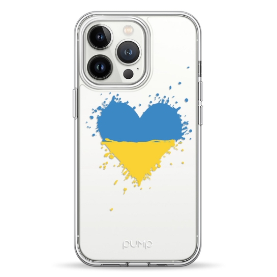 Чохол Pump UA Transparency Case for iPhone 13 Pro Sertse Light Blue - цена, характеристики, отзывы, рассрочка, фото 1
