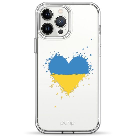 Чехол Pump UA Transparency Case for iPhone 13 Pro Max Sertse Light Blue - цена, характеристики, отзывы, рассрочка, фото 1