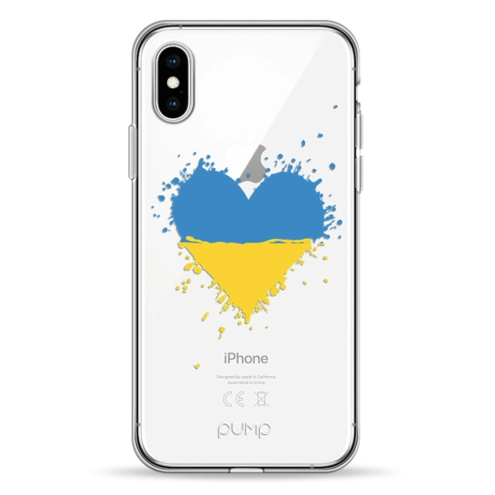 Чехол Pump UA Transparency Case for iPhone X\Xs Sertse Light Blue