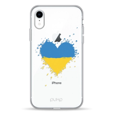 Чохол Pump UA Transparency Case for iPhone XR Sertse Light Blue - цена, характеристики, отзывы, рассрочка, фото 1
