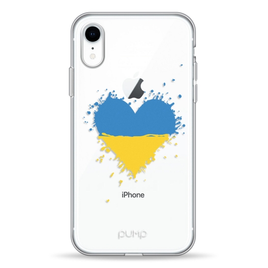 Чохол Pump UA Transparency Case for iPhone XR Sertse Light Blue - ціна, характеристики, відгуки, розстрочка, фото 1