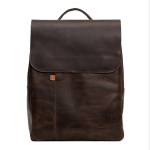 Кожаный рюкзак для ноутбука INCARNE Unia M Коричневый