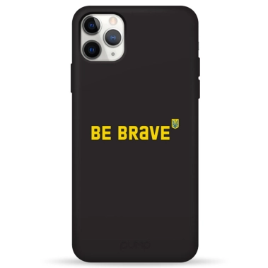 Чохол Pump Silicone Minimalistic Case for iPhone 11 Pro Max Be Brave # - цена, характеристики, отзывы, рассрочка, фото 1