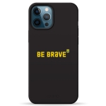 Чохол Pump Silicone Minimalistic Case for iPhone 12 Pro Max Be Brave