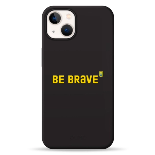 Чехол Pump Silicone Minimalistic Case for iPhone 13 Be Brave #