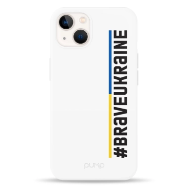 Чохол Pump Silicone Minimalistic Case for iPhone 13 Brave Ukraine - цена, характеристики, отзывы, рассрочка, фото 1