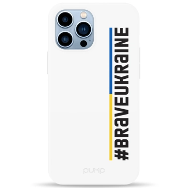 Чохол Pump Silicone Minimalistic Case for iPhone 13 Pro Max Brave Ukraine - цена, характеристики, отзывы, рассрочка, фото 1