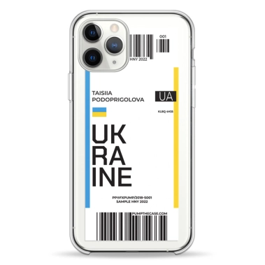 Чехол Pump UA Transparency Case for iPhone 11 Pro Ticket - цена, характеристики, отзывы, рассрочка, фото 1