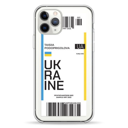 Чохол Pump UA Transparency Case for iPhone 11 Pro Ticket - ціна, характеристики, відгуки, розстрочка, фото 1