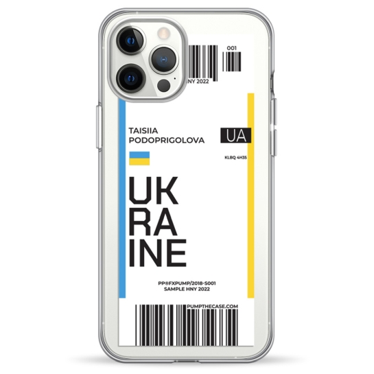 Чехол Pump UA Transparency Case for iPhone 12 Pro Max Ticket - цена, характеристики, отзывы, рассрочка, фото 1