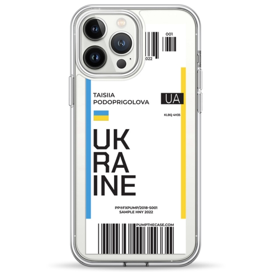 Чохол Pump UA Transparency Case for iPhone 13 Pro Max Ticket - ціна, характеристики, відгуки, розстрочка, фото 1