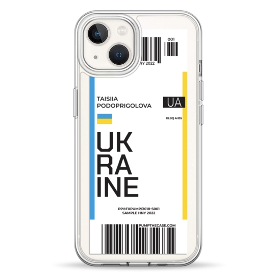 Чехол Pump UA Transparency Case for iPhone 13 Ticket - цена, характеристики, отзывы, рассрочка, фото 1