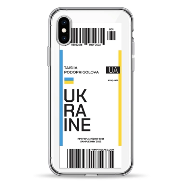 Чехол Pump UA Transparency Case for iPhone X\Xs Ticket - цена, характеристики, отзывы, рассрочка, фото 1